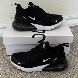 Nike Air Max 270 Black and White Shoes